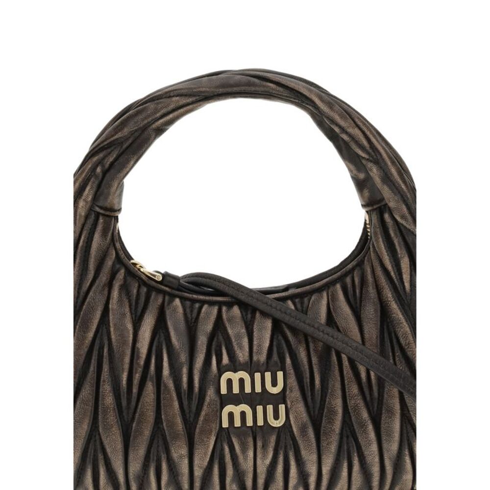 Miu Miu Women Wander Bag In Quilted Leather - Picture 4 of 4